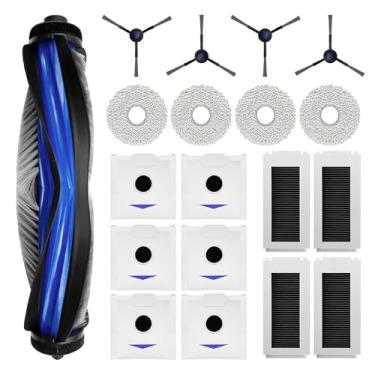 Imagem de JYAILIFES Kit de acessórios de vácuo para aspirador ECOVACS DEEBOT N30 Omni / N30 Pro Omni Robot Vacuum, peças de reposição incluem 1 escova de borracha, 4 filtros, 4 blocos, 6 sacos de pó, 4 escovas