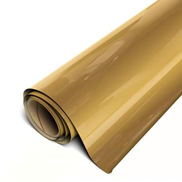Imagem de (Gold) - Siser EasyWeed HTV 30cm x 1.5m Roll - Iron On Heat Transfer Vinyl (Gold)