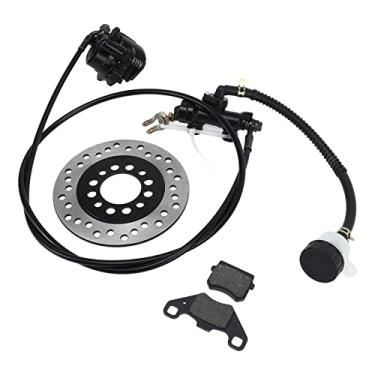 Imagem de Conjunto de Freio a Disco Hidráulico Adequado para Dirt Bike Quad ATV Go Kart