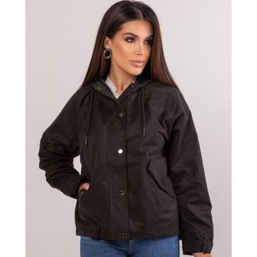 Imagem de JAQUETA SARJA FEMININA COM CAPUZ 90228-Feminino
