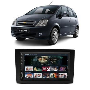 Imagem de Kit Multimídia Vectra Meriva Mold Preta 7 Pol Android Carplay 2/32GB - 701K FirstOption