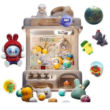 Imagem de Mini Maquina De Pegar Bichinho De Pelucias Garra Bola Moedas