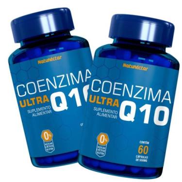Imagem de Kit Combo 02 UND Coenzima Q10 100mg  120 Cápsulas Natunéctar