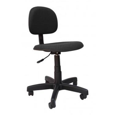 Imagem de DVL OFFICE, Cadeira Escritório Secretária Anatômica Prime - Tecido JSerrano Cores Disponíveis:Preto