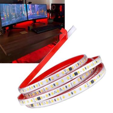 Imagem de Fita Led SMD Dupla Face Sanca Gesso Sala Quarto Residencia Comercial R