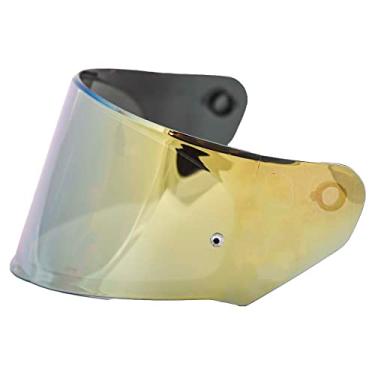 Imagem de Capacetes LS2 Assault/Rapid/Stream Outer Face Shield (irídio dourado)