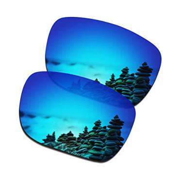 Imagem de SmartVLT Lentes de substituição masculinas Ice Blue para óculos de sol Oakley Holbrook XL OO9417