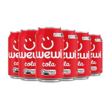 Imagem de Wewi Refrigerante Cola Orgânica 350ml com 6 unidades
