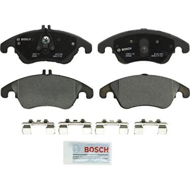 Imagem de Conjunto de pastilhas de freio Bosch BP1342 QuietCast Premium semimet lico para disco para: Mercedes-Benz C250, C300, C350, CLS400, E250, E300, E350, E400, E550, SLC300, SLK250, SLK300, SLK350, Frente
