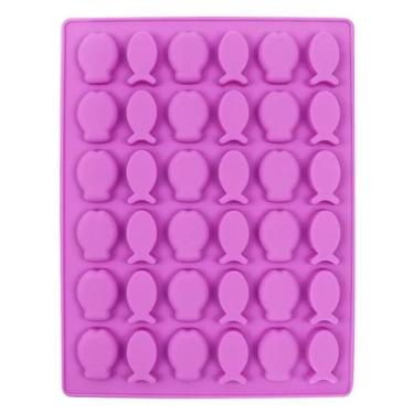 Imagem de Forma de Silicone Mini Peixe bala gelatina - Mix&Variedades, Mini Peix