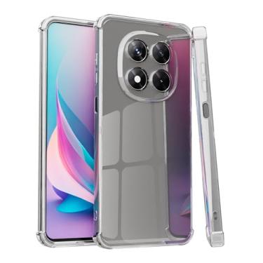 Imagem de Capa Case TPU Transparente Compatível Xiaomi POCO X7 Anti Impacto Shock Choque Alta Proteção Premium