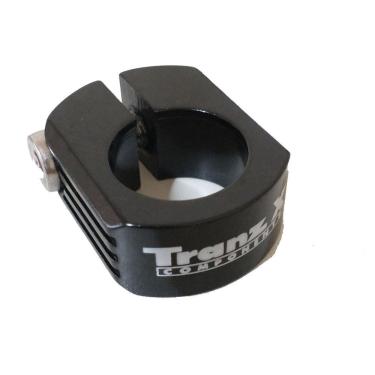 Imagem de Abraçadeira De Selim 25.4Mm Para Canote 22.2Mm Tranz-X Preto