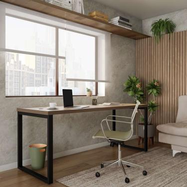 Imagem de Mesa de Escritório Dingle Carvalho 190 cm