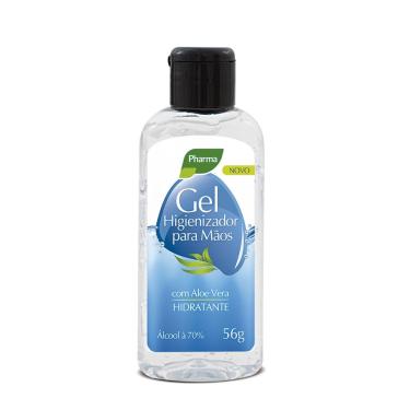 Imagem de Álcool gel 70% 56G/60ML pharma cosméticos