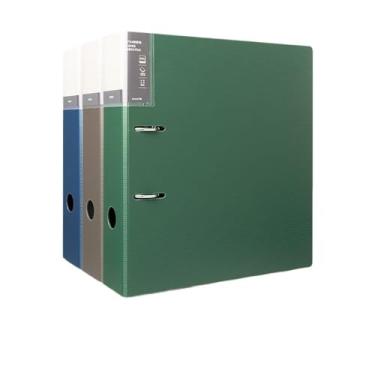 Imagem de Pastas de Arquivo Pasta de arquivo perfurada A4 de 3 peças, folha de dados de 2 furos, pasta de armazenamento de arquivo destacável Organizador de Arquivos(Multi-colored)