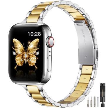 Imagem de Pulseira de Relógio WFEAGL - Compatível com Apple Watch 46mm, 45mm e 4