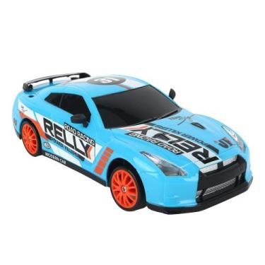 Imagem de Carro de Corrida de Controle Remoto DriftX Azul - BR2416 - Multikids, 