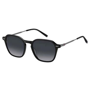 Imagem de Óculos de Sol Tommy Hilfiger 2132/S Preto Lente Cinza  unissex