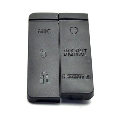 Imagem de 1 conjunto de capa de borracha USB HDMI MIC para Canon EOS 5D Mark IV 5D4 peça de reparo de câmera (tampa de borracha USB 5D3)