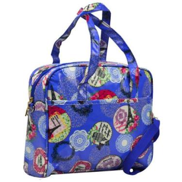 Imagem de Bolsa Feminina Necessaire Térmica Paris Azul CBRN17003 - COMMERCE BRAS