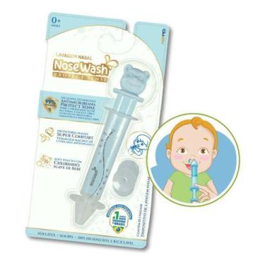 Imagem de Seringa Lavagem Nasal Nosewash Protec Sense 2 Bicos Silicone - NOSE WA