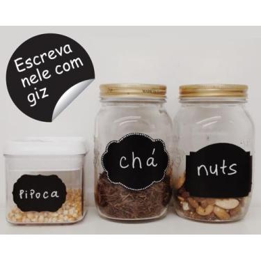 Imagem de Adesivo Lousa Etiquetas Vários Modelos - Inove Papéis de Parede