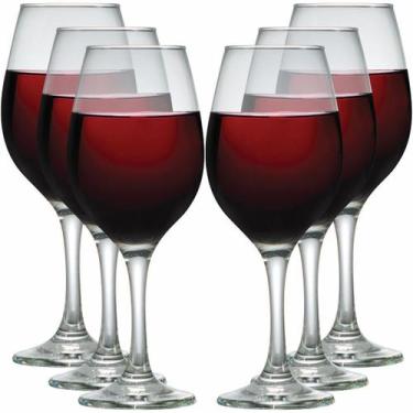Imagem de Jogo de Taças de Vidro One Para Vinho 385ml 6 Pcs Ruvolo