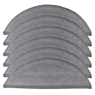 Imagem de HUAYUWA Kit de acessórios de peças de aspirador de pó compatível com Robo-rock S9 maxV Ultra/Saros 10/G30, almofada de pano de esfregão de substituição para aspirador de pó robô/filtro HEPA (6 panos