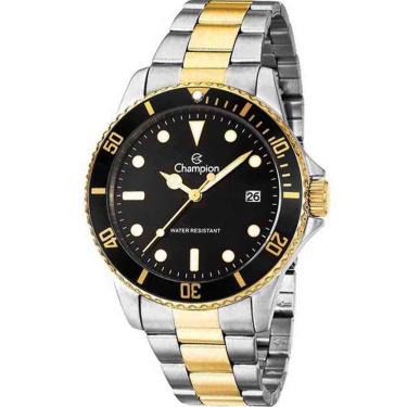 Imagem de Relógio Champion Masculino Analógico Preto Bicolor Ca31266p