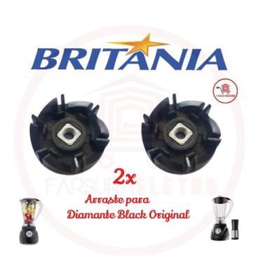 Imagem de Arraste do Copo 2 Peças Liquidificador Britania Diamante Black Origina