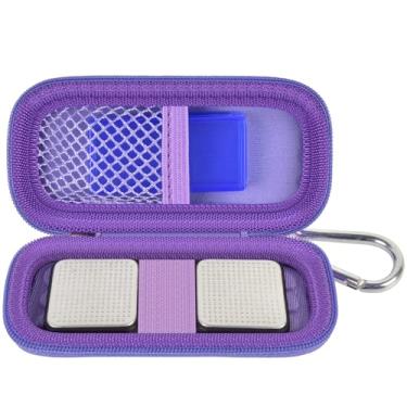 Imagem de casmilee Capa Para Monitor De Frequência Cardíaca Alivecor Kardia Mobile, Ecg Pessoal/Para Smartphone Android Kardiamobile 6L, Mini Dispositivo Portátil, Suporte Transporte E Armazenamento - Apenas