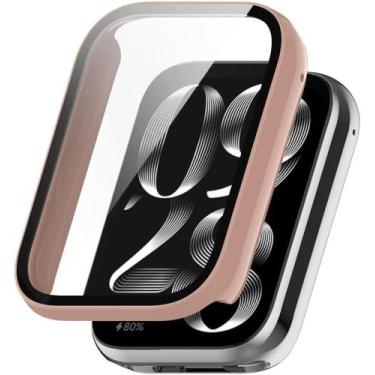 Imagem de Case Bumper de proteção compatível com MI BAND 9 PRO - NSmart, Rose
