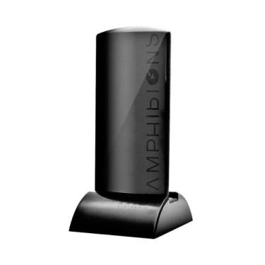 Imagem de Antena Digital Hdtv 20db UHF/VHF Bivolt Full Hd Interna/Externa Proele