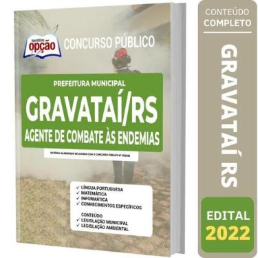 Imagem de Apostila Gravataí Rs - Agente De Combate A Endemias - Apostilas Opção