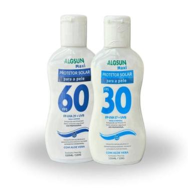 Imagem de Protetor solar - ALG SUN - MAXI - com Aloe Vera - 120ml -, 120ml