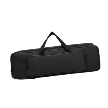 Imagem de Colaxi Bolsa para teclado elétrico, estojo para teclado de piano, acessório de transporte com alça, bolsa de mão, mochila para apresentações em estúdio de, S