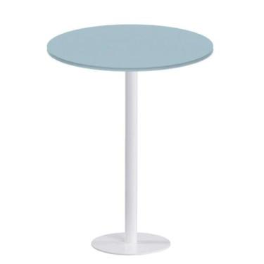 Imagem de Mesa Pisa Beta Bistrô Fratini 107,50cm (A) Disco Redondo Branco Tampo 