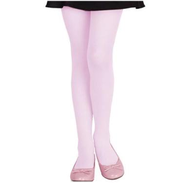 Imagem de Meia Calça Lupo Lobinha 2570-001 Infantil Fio 20 Toque Suave, Rosa, G