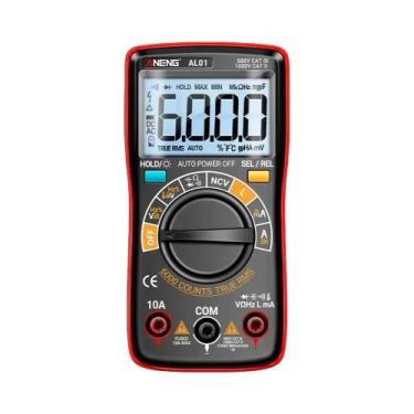 Imagem de 6000 Contagens True-RMS ANENG AL01 Multímetro Digital Indutância AC DC