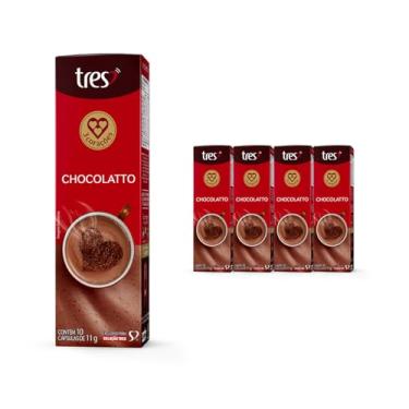 Imagem de ​3 Corações ​Pack Cápsula Chocolatto TRES - ​40 un
