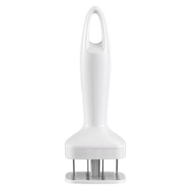 Imagem de Aliglow Agulha de amaciador de carne, martelo de carne, ferramenta para amaciar e bater bifes, carne de porco, frango, churrasco e aves