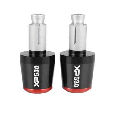 Imagem de Extremidades de manoplas de guidão de motocicleta, tampas de extremidade de manoplas, acessórios deslizantes de peso para TMAX 500 530 T-MAX 530 T MAX 530 XP530 XP500