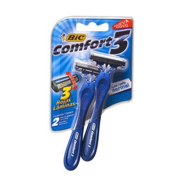 Imagem de Aparelho De Barbear Bic Comfort 3 Pele Normal 2 Unidades