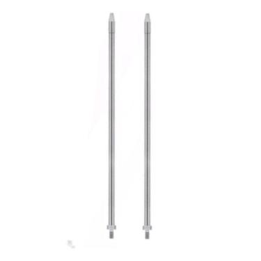 Imagem de Alongador Cromado De Antena Px 40Cm Kit 2 Caminhão Lw Group