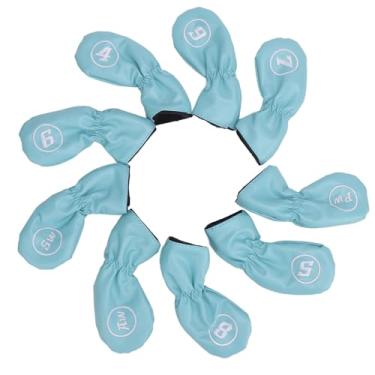 Imagem de Generic Capa do Clube de Golfe, Capa do Clube de Ferro de Couro de Couro PU (Azul claro)