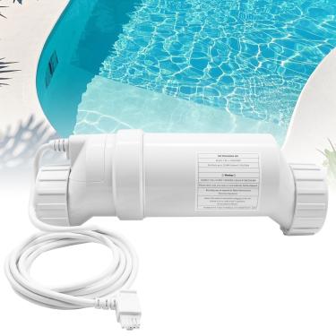 Imagem de GOMADEIT Célula De Sal T-Cell-9 Para Piscina Compatível Com Sistema Cloração Água Subterrânea Hayward Turbo T-9 25 Mil Galões W3T-Cell-9