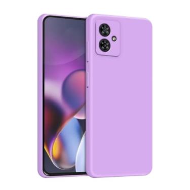 Imagem de Capa Capinha Case Para Motorola G55 Silicone Forro Aveludado Proteção Premium (LILAS)