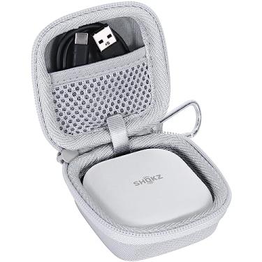 Imagem de co2CREA Substituição De Capa Rígida Para Fones Ouvido Bluetooth Sem Fio Shokz New Openfit 2 / Air Com Microfone, Branco