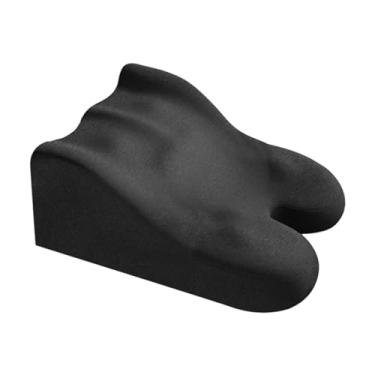 Imagem de ＫＬＫＣＭＳ Travesseiro de leitura de espuma viscoelástica, suporte multifuncional para os pés, travesseiro compacto ergonômico para sentar, dormitório, Cinza Escuro