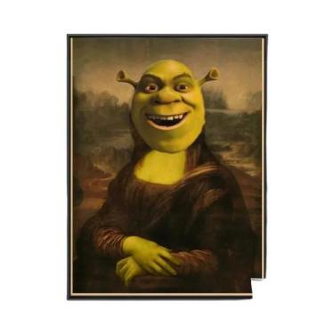 Imagem de Shrek Clássico Anime Vintage Poster Sem Moldura Arte De Parede Para Qu